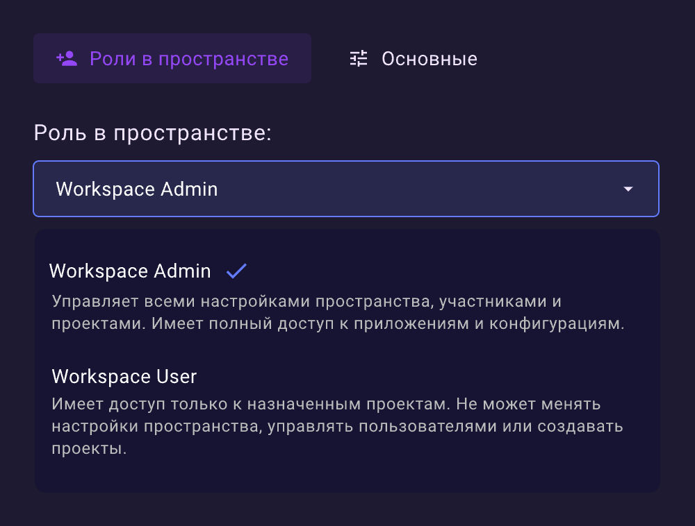 PWS - Матрица Доступов